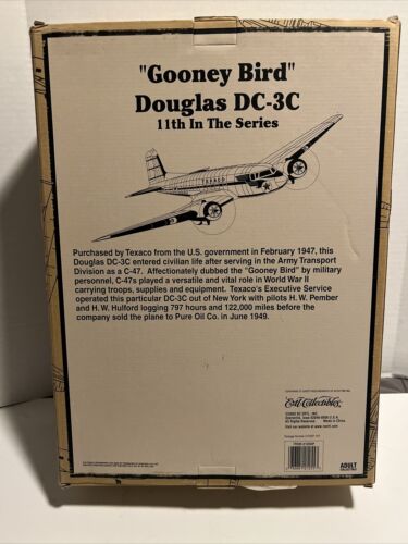 Wings of Texaco Douglas DC-3C Gooney Bird Airplane 11th in the Series - NEW! - Picture 3 of 5