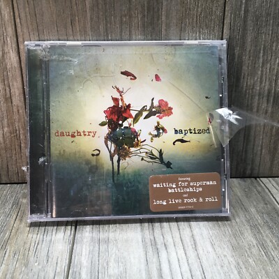 Baptized by Daughtry (Audio CD, 2013) New Cracked Case Wrapping Coming Off