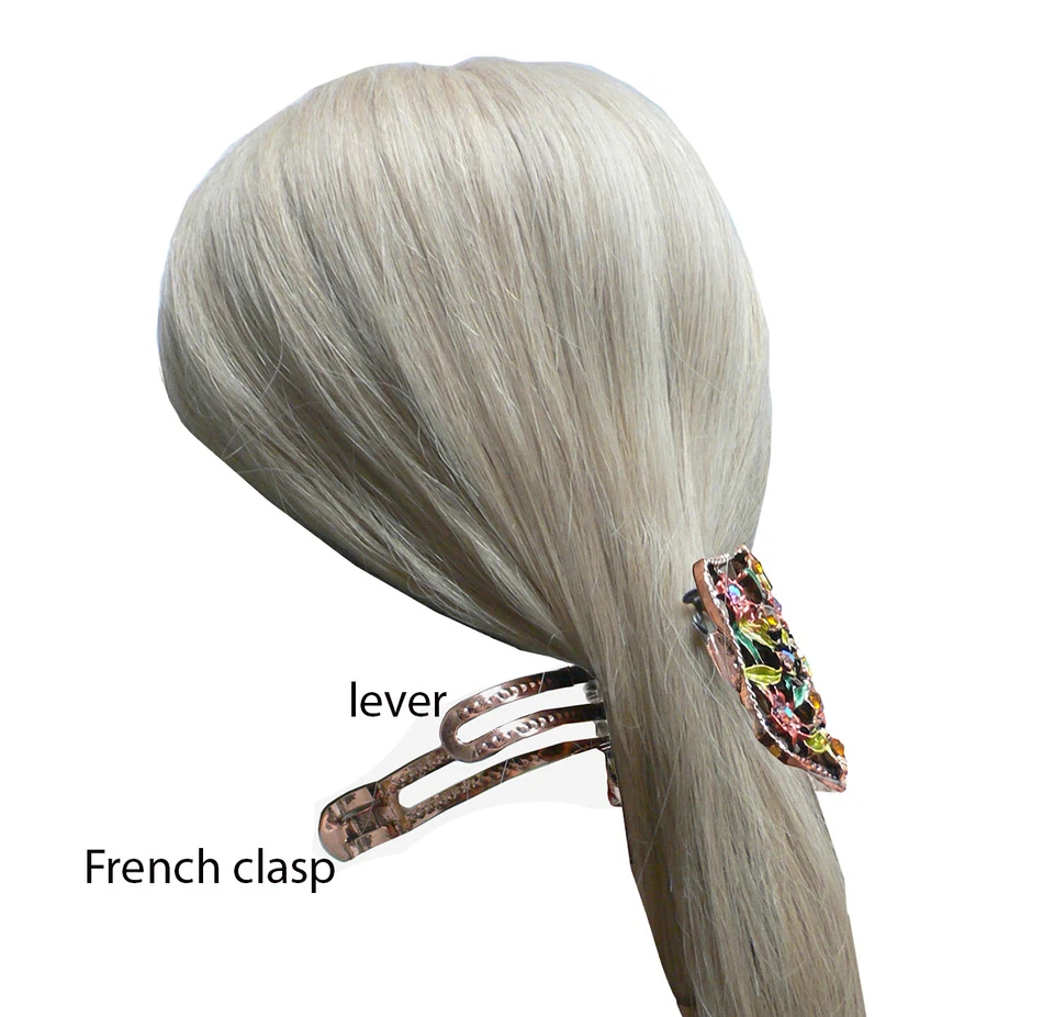 Кристалл цветок волос держатель заколка металлический хвост заколка YY86900-5 - Изображение 4 из 4