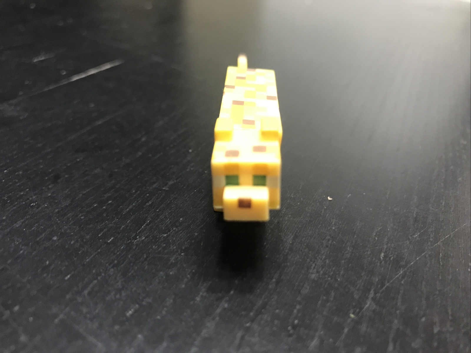 Minecraft Animal Figure Lot-(6)Wolf, Brown Cow, Sheep, Ocelot, Pig, And Chicken