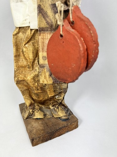Rare Antique Handmade Mexican Cartonería Folk Art Paper Mache Figures - Picture 3 of 8