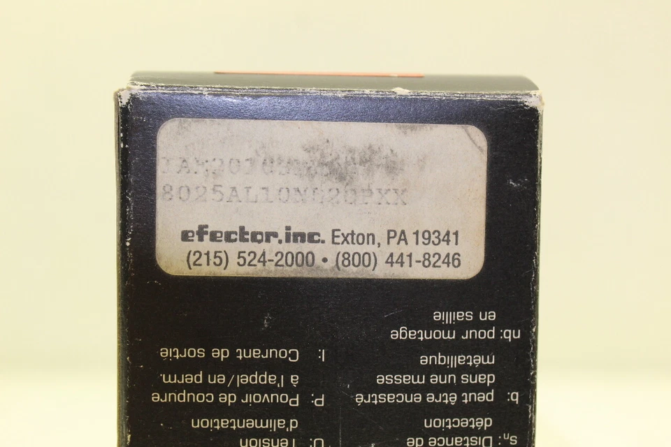 Interruptor de proximidad Efector IAE2010SFROG nuevo en caja Foto 2 de 4