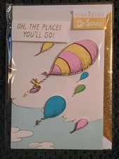 Hallmark Signature "Dr. Seuss" Graduation Greeting Card - "The Places You'll Go"