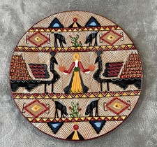 Ciriaco Piras Per Bottega D’Arte Dorgali Nuoro, Piatto Elegante Con Rappresentazione