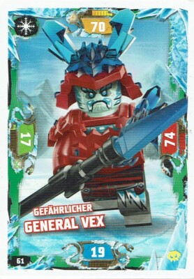 Lego Ninjago Serie 5 - Next Level - Karte TCG Nr. 61 Gefährlicher General Vex