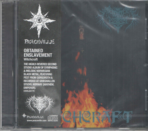 Obtained Enslavement - Witchcraft CD SEALED NEW Black Metal