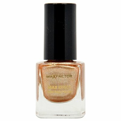 Max Factor Max Color Effect Mini Nail Polish for Women, 01 Ivory, 0.15 Ounce