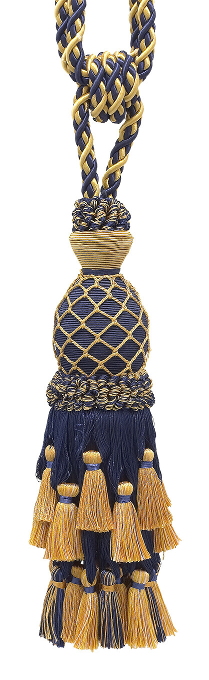 DÉCOPRO Curtain Tassel Tieback, Color# 1152 - Nautical Gold [Sold Individually]