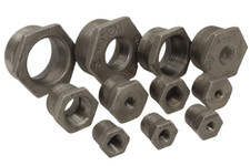 Black Malleable Iron Reducing Bush / Bushes