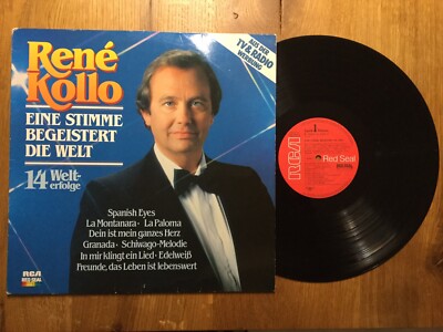 Vinyl LP Langspielplatte - Tenor RENÉ KOLLO - EINE STIMME BEGEISTERT ...