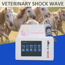 Máquina de terapia de ondas de choque veterinaria equina portátil 220 V dispositivo de alivio del dolor