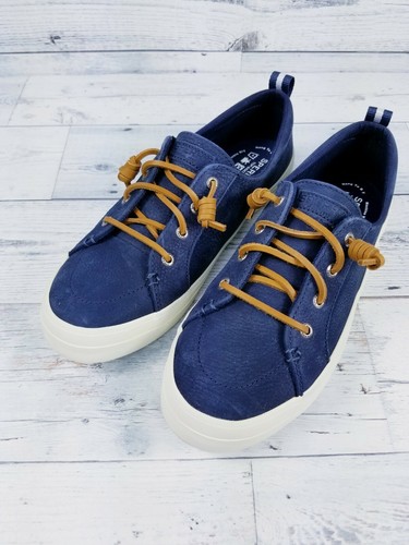 sperry women's crest vibe washable leather sneaker