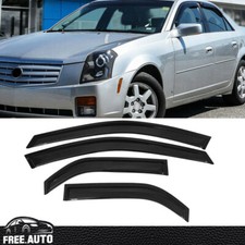 For 03-07 Cadillac Cts Window Visor Vent Sun Rain Deflector Guard 4pcs Set