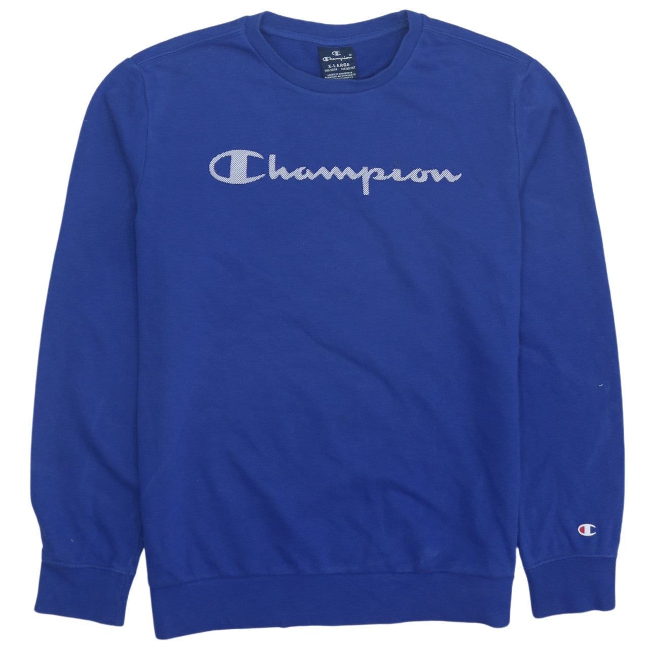 Champion Blue Sweatshirt Womens Xl