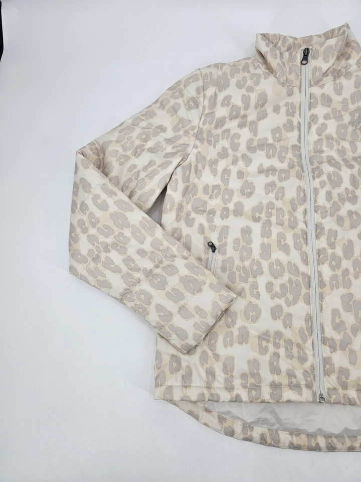 Новый с Ярлыками North Face женщин кремовый леопард печать Tamburello куртка размер S - Изображение 3 из 4
