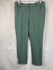 Liz Claiborne Womens Dark Forest Slimming Tummy Panel Pull-On Pants Size 6 NWT