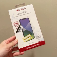 ZAGG Invisible Shield Glass Elite+ Screen Protector for iPhone 12 Pro Max New!