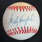 Sandy Koufax Signed Autographed National League Baseball Ball JSA LOA