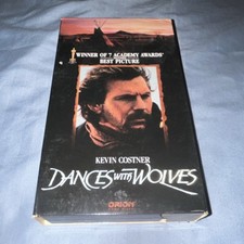 Orion Home Video Dances with Wolves VHS NTSC Western PG-13 Kevin Costner