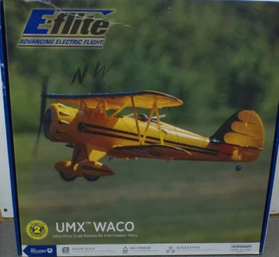 E-flite RC Flugzeug UMX WACO weiß BNF Basic EFLU53550 - Bild 1 von 4