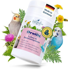 Ornifit mangime minerale uccelli 50 g vitamine senza zucchero parrocchetto ondulato