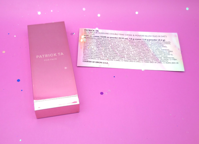 #ad Patrick Ta Mini Major Headlines Crème amp; Powder SHE#x27;S THAT GIRL Blush Duo NWOB $19.95