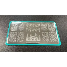 Maniology MXM054 Mani x Me April 2021 Fairy Kingdom Nail Art Stamping Plate