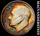 1954-D Roosevelt Dime- Silver Scarce Better Date Color No Reserve #i347