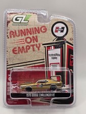 GREENLIGHT '70 DODGE CHALLENGER RT HURST RUNNING ON EMPTY DIECAST