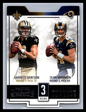2015 Panini Contenders #RN9 Garrett Grayson / Sean Mannion Round Numbers