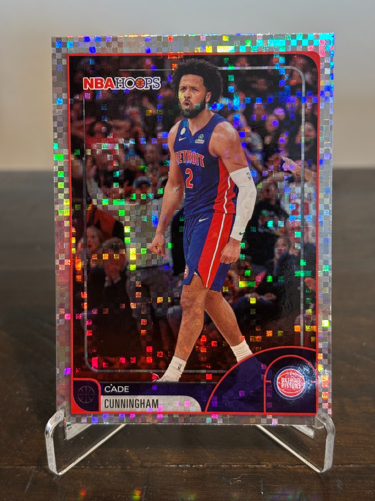 2025/26 Topps NBA Hoops Cade Cunningham Checkerboard No. 81