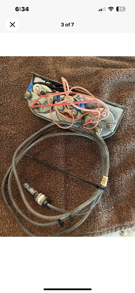 Panel bajo tablero vintage Sunpro calibre 3 Foto 3 de 4