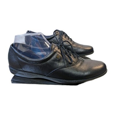 Easy Spirit ESMotion Anti-Gravity Black Leather Lace Up Oxford Sz 9.5NN