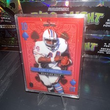 Earl Campbell 2/2- Red & Blue Foil - 2024 Wild Card Color match