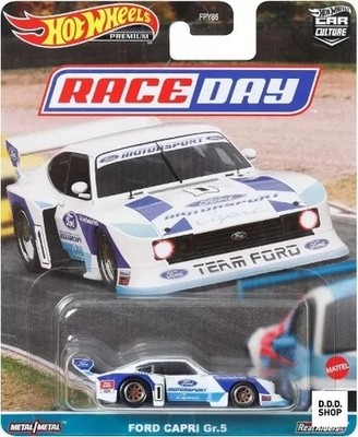 1/64 Ford Capri Gr.5 Auto Hot Wheels Car Culture Race Day lose