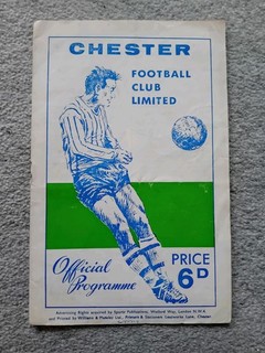 Chester v Brentford Match Programme 66/67