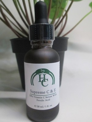 HALE COSMECEUTICALS SUPREME C & E SERUM  20% vitamin c serum ferulic acid 30m