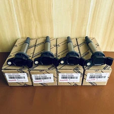 4Pack Genuine for Denso OEM 90919-02258 Ignition Coils 673-1310 For Corolla 1.8L