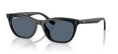 Ray ban 4474D 54 901/2V Sonnenbrille Schwarz/Blau Polarisiert