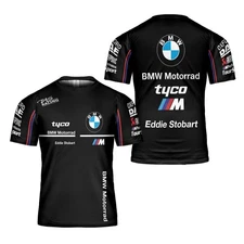 *Custom Name* BMW Motorrad Tyco Black Shirt Top Gift Limited Edition S-5XL