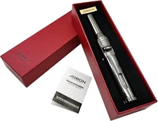 JOBON Torch Lighter Adjustable Rotatable Lockable Jet Flame Long Pen Gas Window