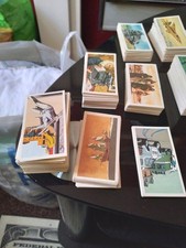 JOBLOT VINTAGE CIGARETTE AND TEA CARDS