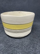 Heavy Striped Ceramic 6.5&rdquo; Crock