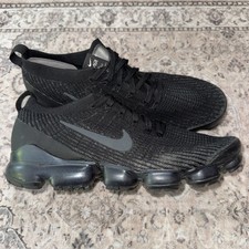 Nike Air VaporMax Flyknit 3 Triple Black for Sale  display picture 1