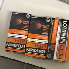 Lotrimin Ultra Rx Strength Antifungal Cream 1.1 oz Butenafine lot of 3