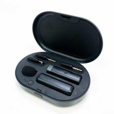 BOYA by-WM3 Mini 2,4 G kabelloses Mikrofon, Clip-On-Sender, tragbarer