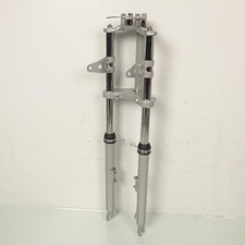 Fourche grise suspension avant pour mobylette Peugeot 103 SP Ø26mm Neuf