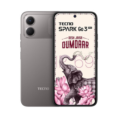 Tecno Spark Go 3 Pro | 128GB | 4GB RAM Titanium Global Version Unlocked Dual Sim