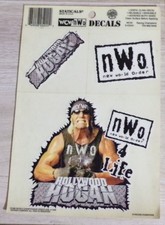 VINTAGE HOLLYWOOD HULK HOGAN NWO DECALS 1998 WRESTLING STICKERS WCW WWE WWF TNA