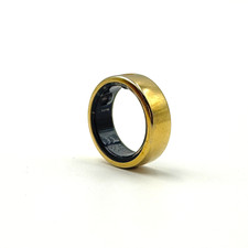 Oura Ring Gen 3 Horizon - Titanium - Size 09 - Gold - HEAVILY SCRATCHED